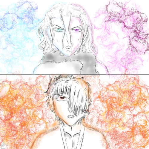 KairoKetsushin's tweet photo. Here's a little art of once of the recent chapters, cannot promise I'll be consistent here but I'll try to post a little art I've done since then if you'd like I'm not the best artist ToT #art #character #sacredkillers #wattpad #series #book #booklovers #fantasy #novel #story https://t.co/4NGVwUyq0S
