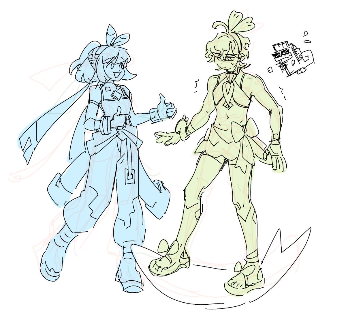 outfit swaps: problematic coziness gap, king vs duke, and go my pixelshark