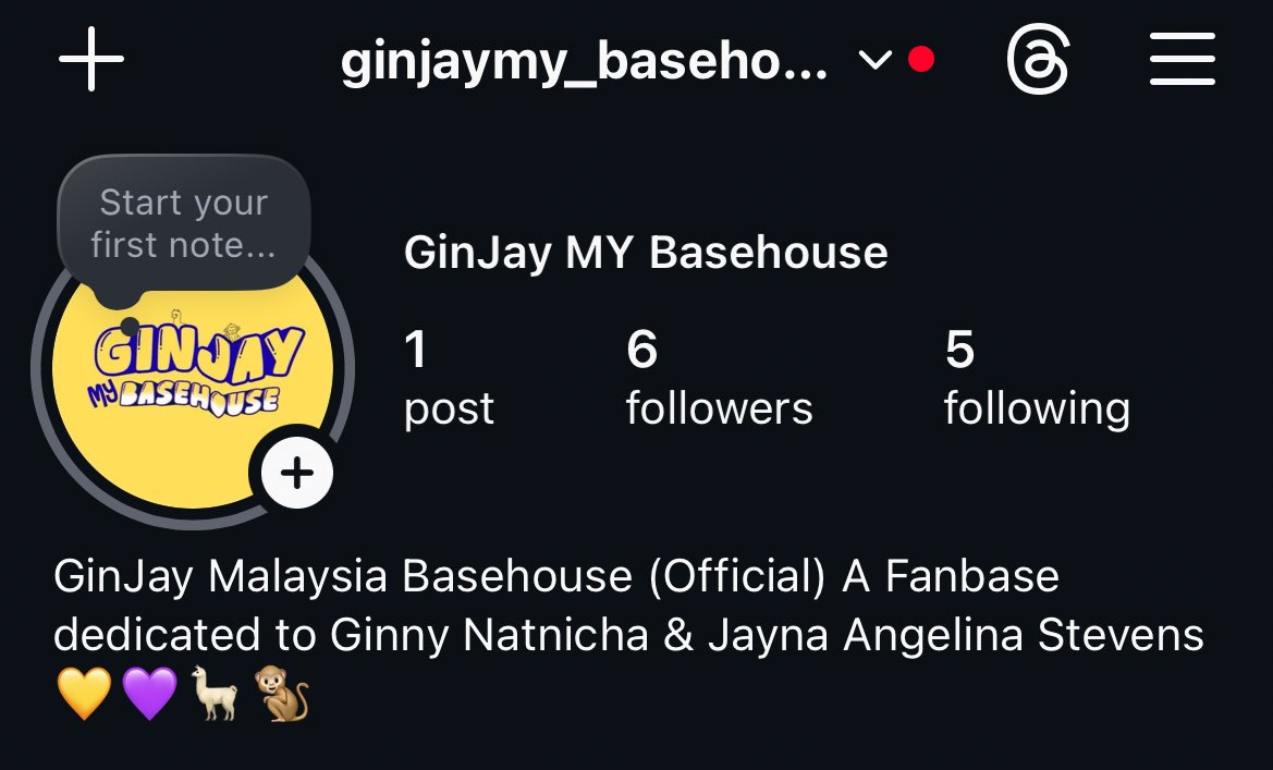 GINJAY MY BASEHOUSE 🇲🇾 tweet media