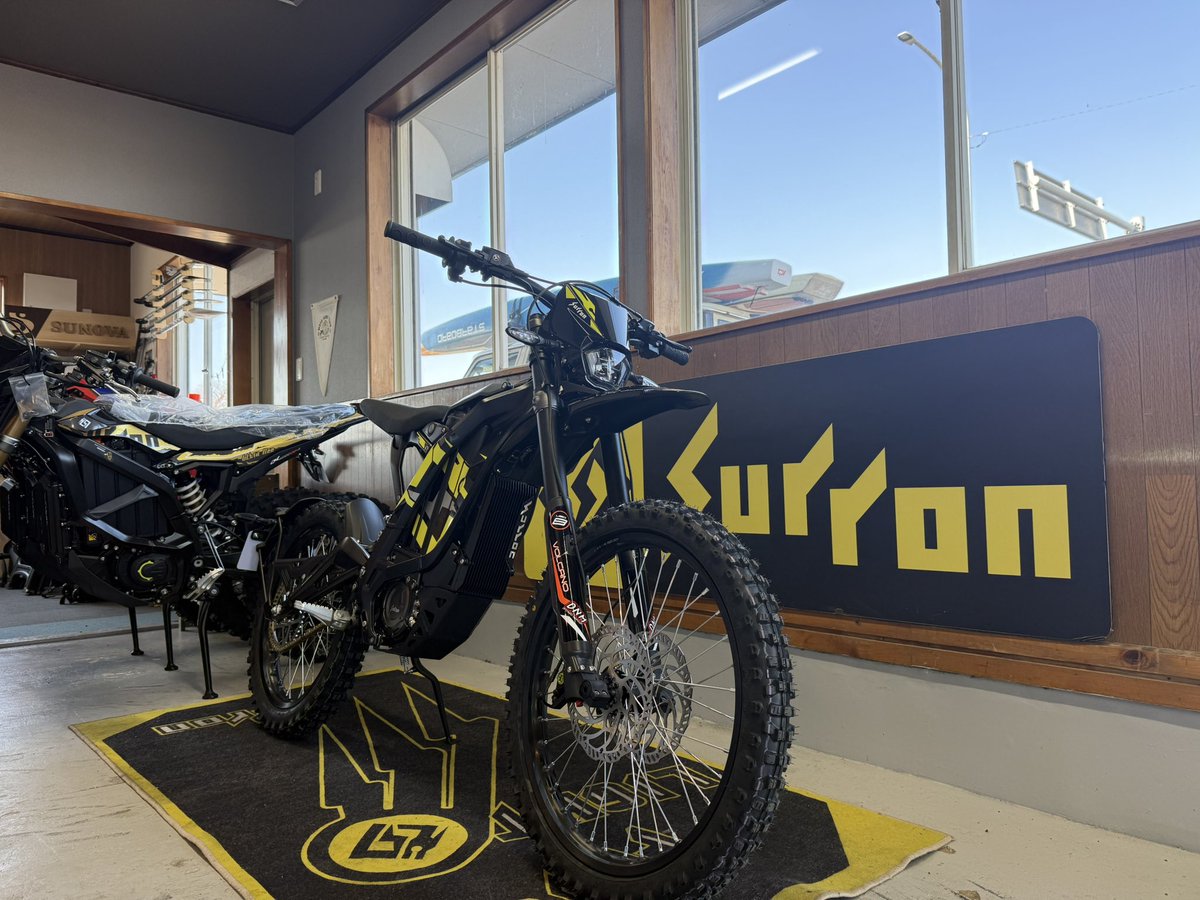 nagmotors's tweet image. 納車✨
ありがとうございます♪
#surron
#lightbeeL
#電動バイク