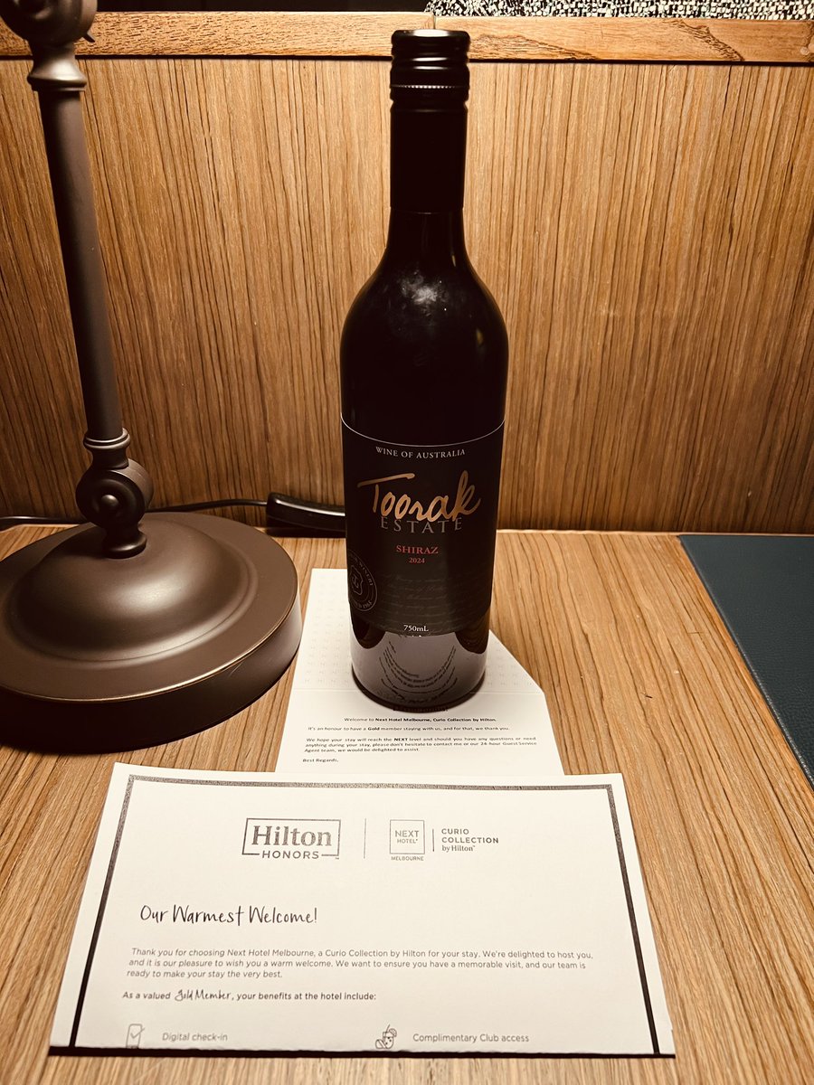 Wow, what a nice surprise as a Hilton Gold Member! The warm welcome and exceptional service truly made my stay memorable. Thanks, <a href="/HiltonHotels/">Hilton Hotels</a>, for going the extra mile!