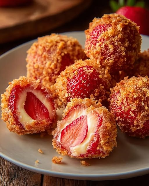 ann_ann886's tweet photo. 🍓Strawberry Cheesecake Bites Bliss https://t.co/A26Phw9nQJ