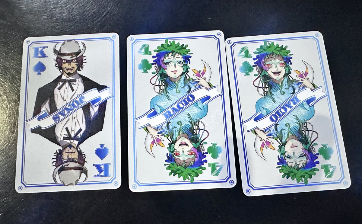 oO ︎グノーシア ダンスパ トランプ風カード 交換 譲⇒ラキオ×2