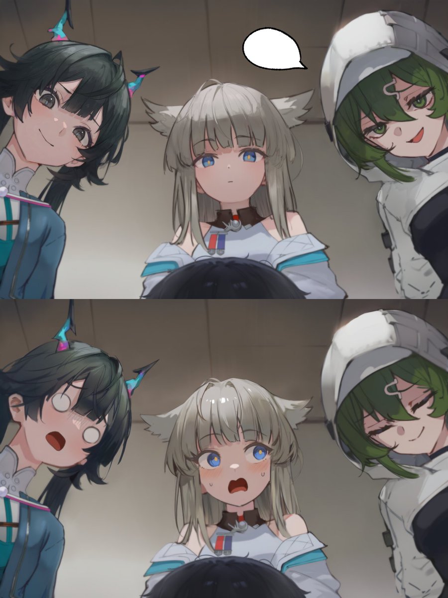 “W-what did you say?!”