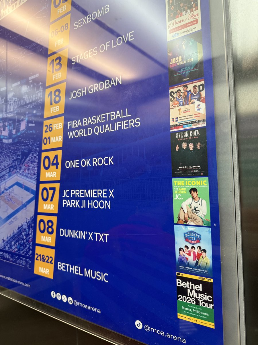 lmaooo they still have jh’s fanmeet poster in the elevators of the venue 💀