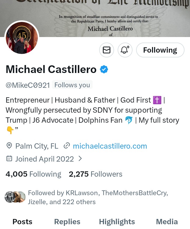 Can any of my followers help <a href="/MikeC0921/">Michael Castillero</a> out? I just hit my 5k goal and although I'm THRILLED, I know I'm not a huge page that gets a lot of traffic. If anyone with a bigger page could repost this, I'm sure he would appreciate it. He's a patriot and MAGA! Thank you 🙏 🇺🇸