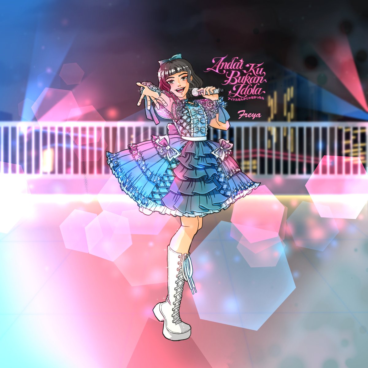 Sangat "enjoy" bikin ruffle2 nya 🥲
Aku suka yang fuwa-fuwa 💕

#AndaiKuBukanIdola
#Freya
#jkt48