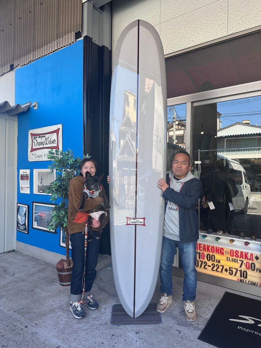 大阪店『デューイウェーバー スタイリスト9'10ft』をご購入頂きました