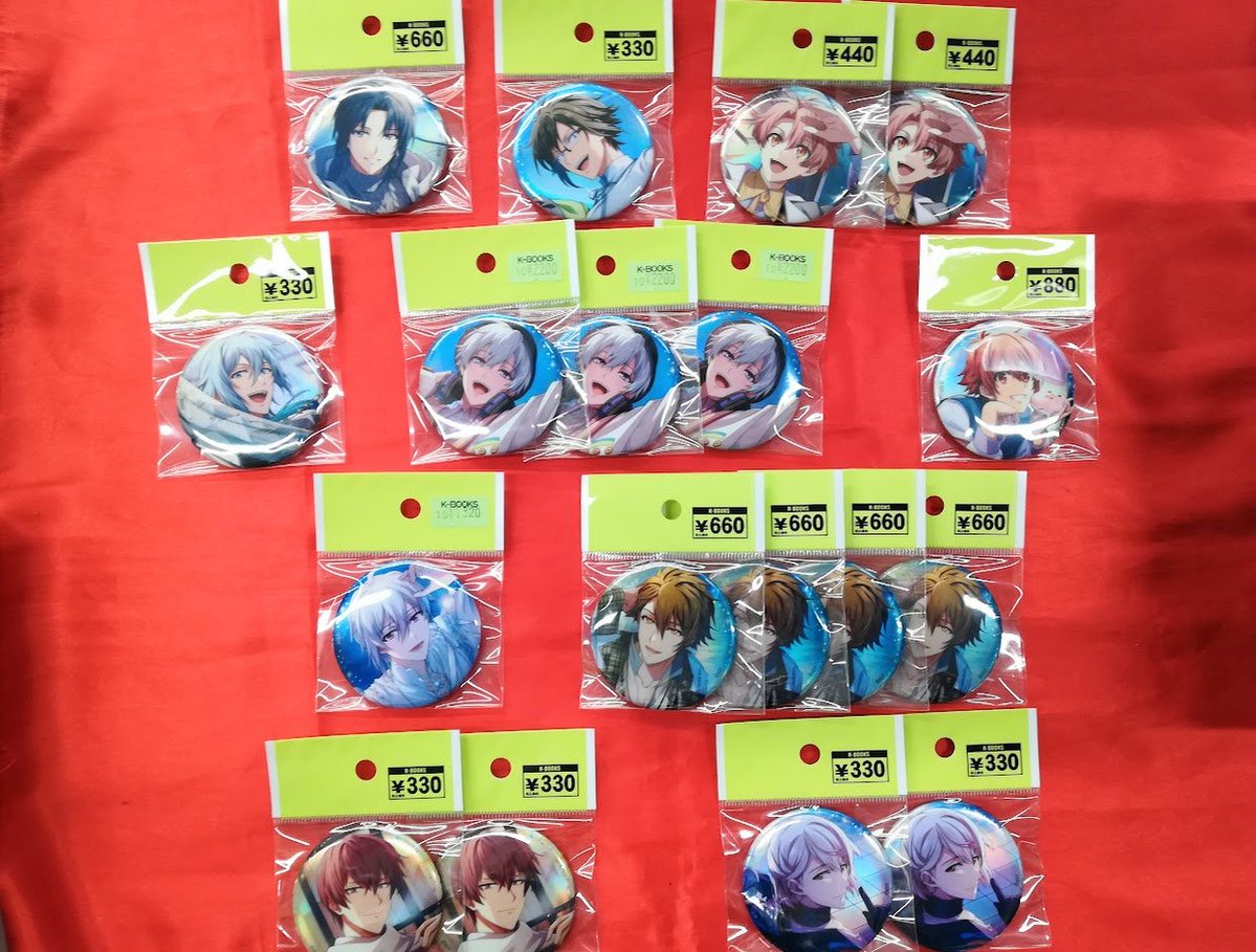 入荷情報】 「アイドリッシュセブン」 16PRODUCERS 缶バッジ より 🌈一