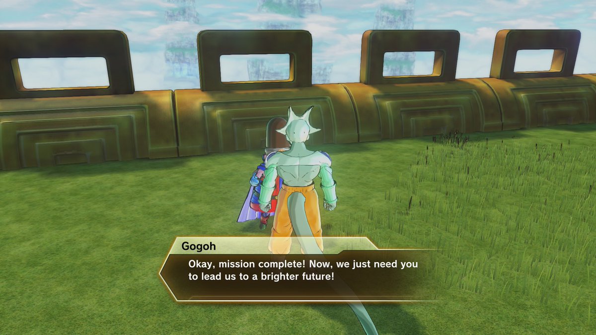 UVConverge's tweet image. JUST FOUND EVIDENCE OF AGE 1000 IN XV2!!!

This is why it’s important to talk to NPCs and read their dialog instead of just playing the game!

He gives the “I’m mover 1,000 years old.” Super Soul😳🤯

AGE 1000 COULD indeed be Xenoverse 3😳

#Xenoverse2
#DBXV2 
#AGE1000