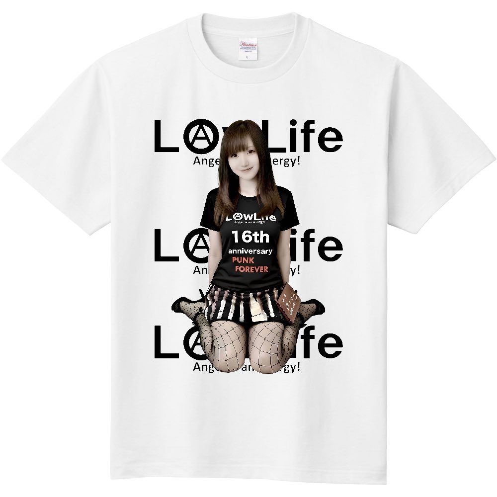 ⭐️ライブゾーン⭐️TOSHI-LOW⭐️茂木⭐️tシャツく⭐️Lサイズ⭐️新品⭐️ LowLifeは3月に16周年を迎えます。 これもひとえに皆々様のお陰です