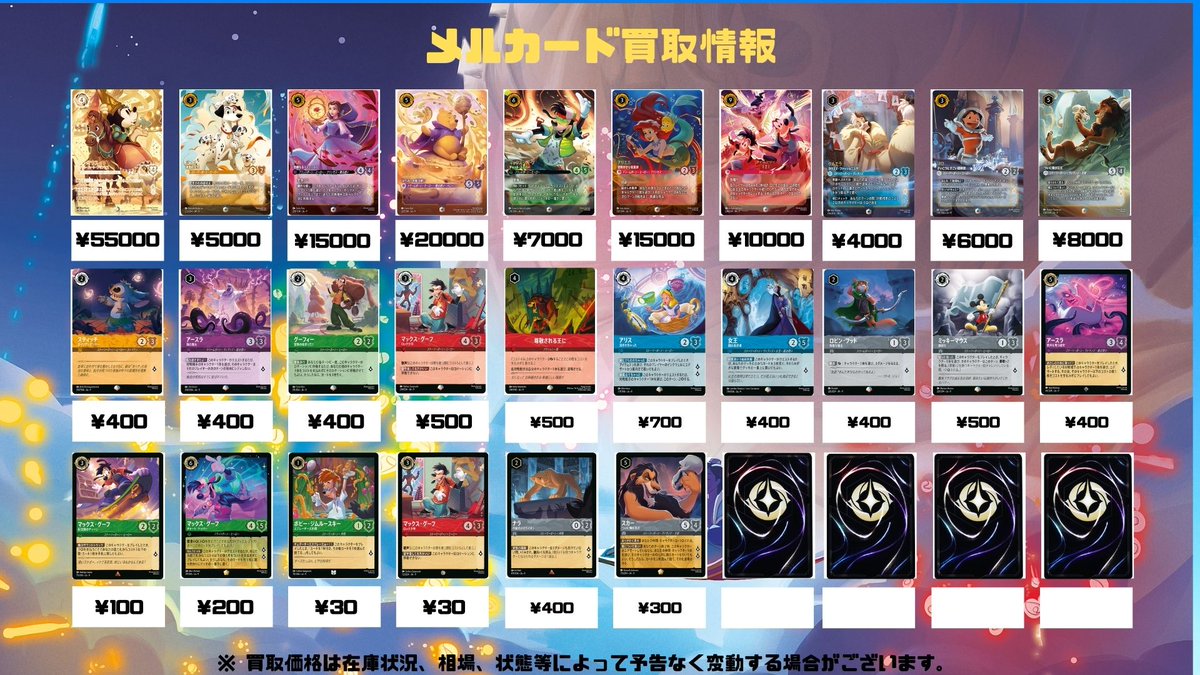 メルカードロルカナ ＃ロルカナ ＃ディズニーロルカナ ＃新弾 ＃買取