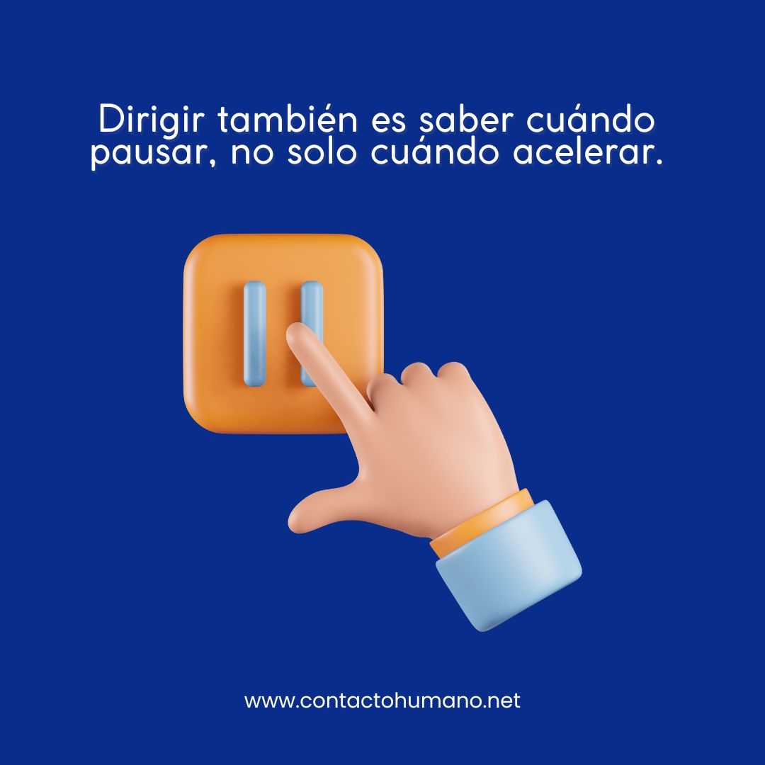 ⏸️🏃‍♂️ El descanso también es estrategia.

#LiderazgoInteligente
