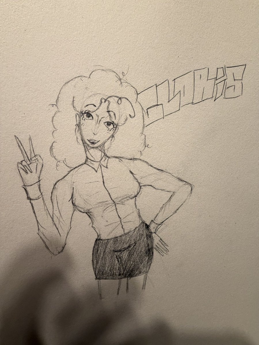 SpoonAsked's tweet photo. gloris from @mrvictorbzz 
i keep seeing her everywhere so why not draw her https://t.co/W5luo3MR1w