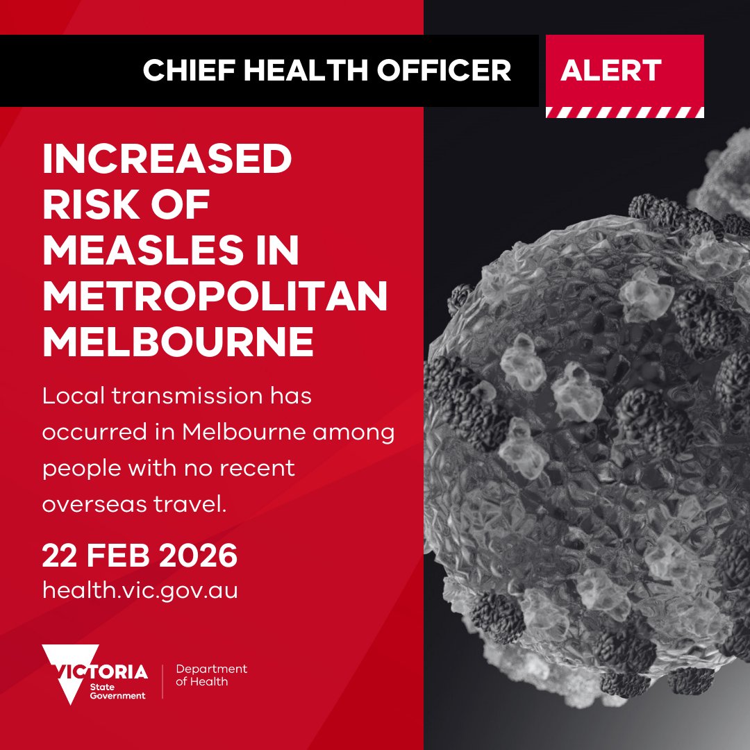 Victorian Department of Health tweet media