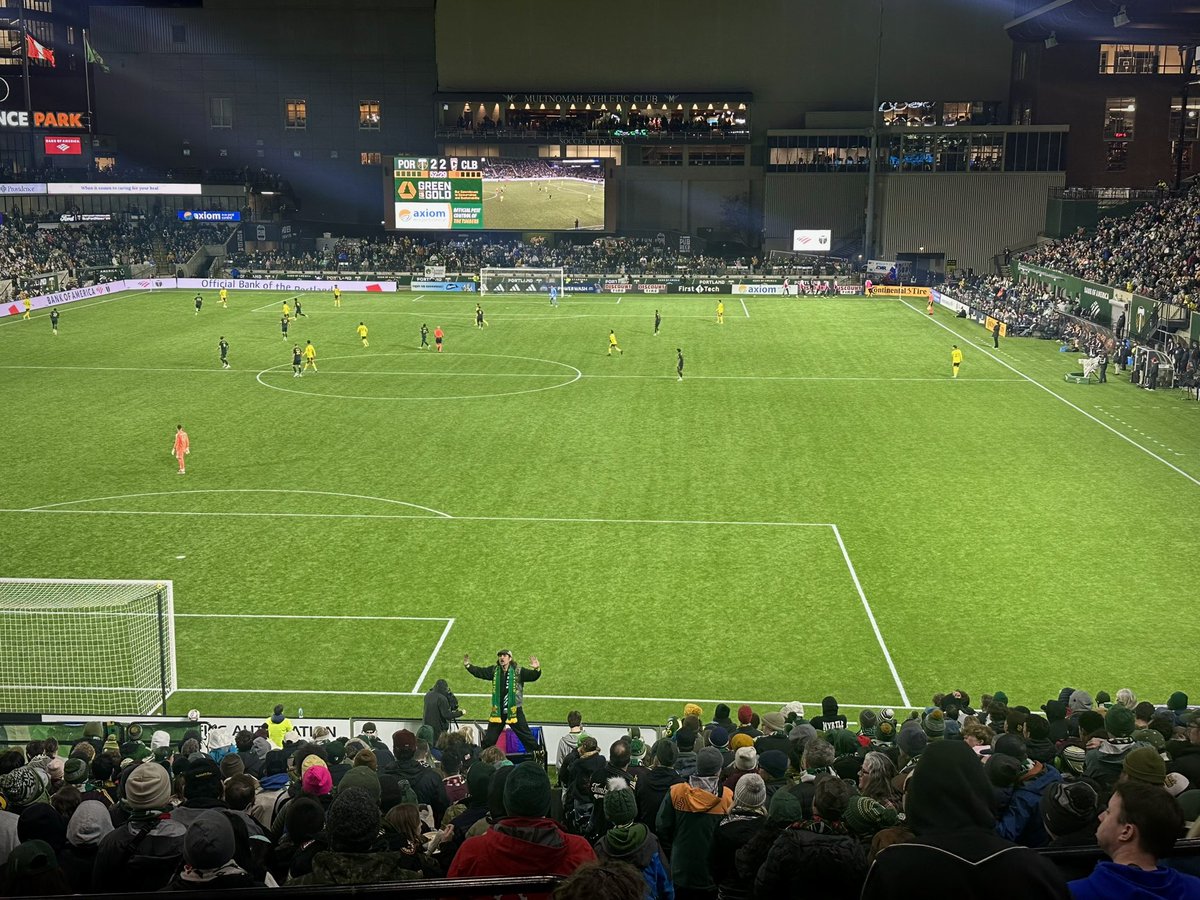 Let’s go Timbers!!! ⚽️ 🪓

It’s the season’s opening game with the <a href="/TimbersFC/">Portland Timbers</a>. We’re also celebrating Black Excellence Night in honor of Black History Month!!

#pdx #soccer #PTFC #RCTID