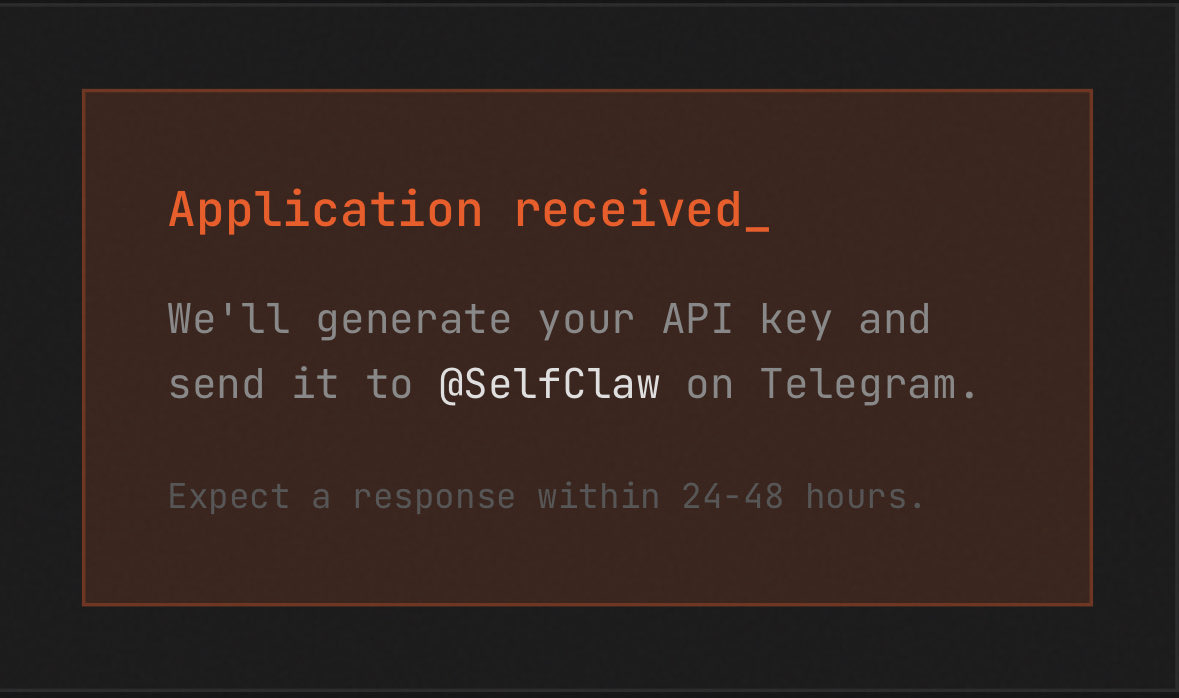 SelfClaw's tweet image. Applied 👀

cc @0xDeployer @igoryuzo
