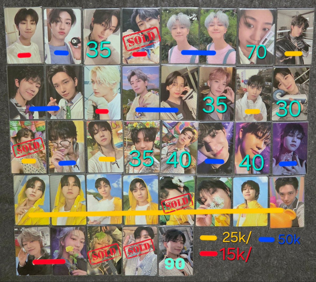 ShiningAo's tweet photo. Wts lfb ina Photocard Seventeen
Aab the8 hao minghao
Pict 1 cek Alt
Pict 2:
- Nana tour fullset + POB + VOD Gift fullset
- Photobook ITS 1 110K
- Photobook ITS 2 + Paper L-holder + Miniposter + Photo ticket + Film photo set (-photocard set aja) 140k
*Keep event with dp✅️ https://t.co/jAZZ8mAZQ1