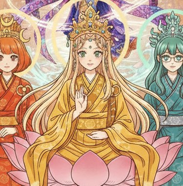 kengo_tw's tweet photo. GoogleのGeminiとNano Banana Proで作った漫画 『ぼじそわか❤三宝心プリキュア』第五話をアップロードしたのでよかったら読んでください。仏教モチーフの #オリキュア です。  # プリキュア

https://t.co/MkErWawXNX https://t.co/DNBTHCq0rd