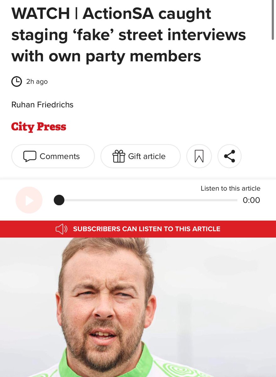 The same way ASA pays online bots to drive engagement here on X is the same way they stage real-life “support”.
Desperation is setting in.