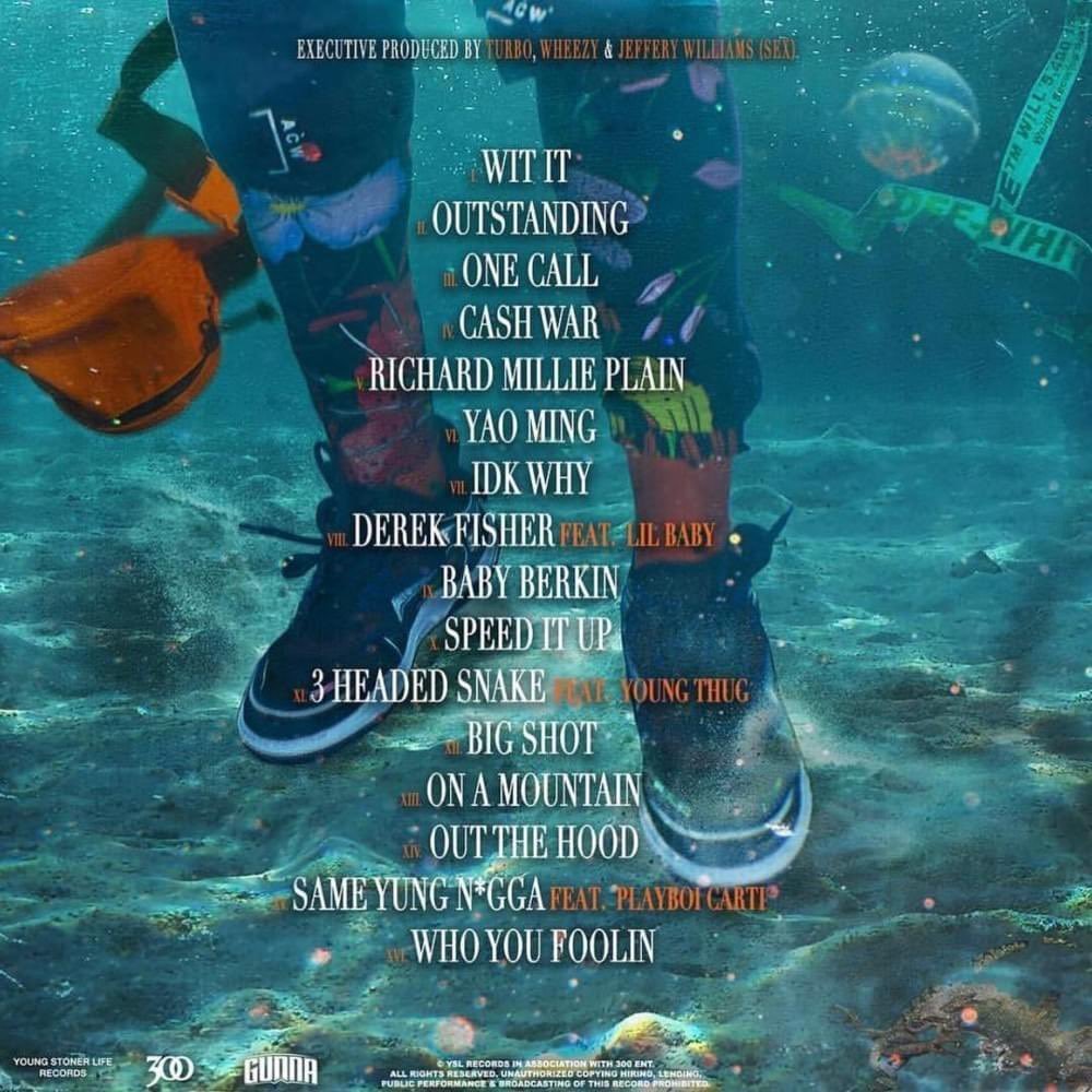 Gunna sortait son premier album studio "Drip or Drown 2" il y a 7 ans aujourd’hui !! 🎈

Votre morceau préféré du projet ? 🌊