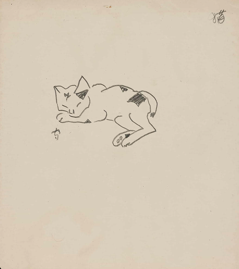 豊島区立熊谷守一美術館 ～館長コラム～ 第4回 「白猫」 近年、という