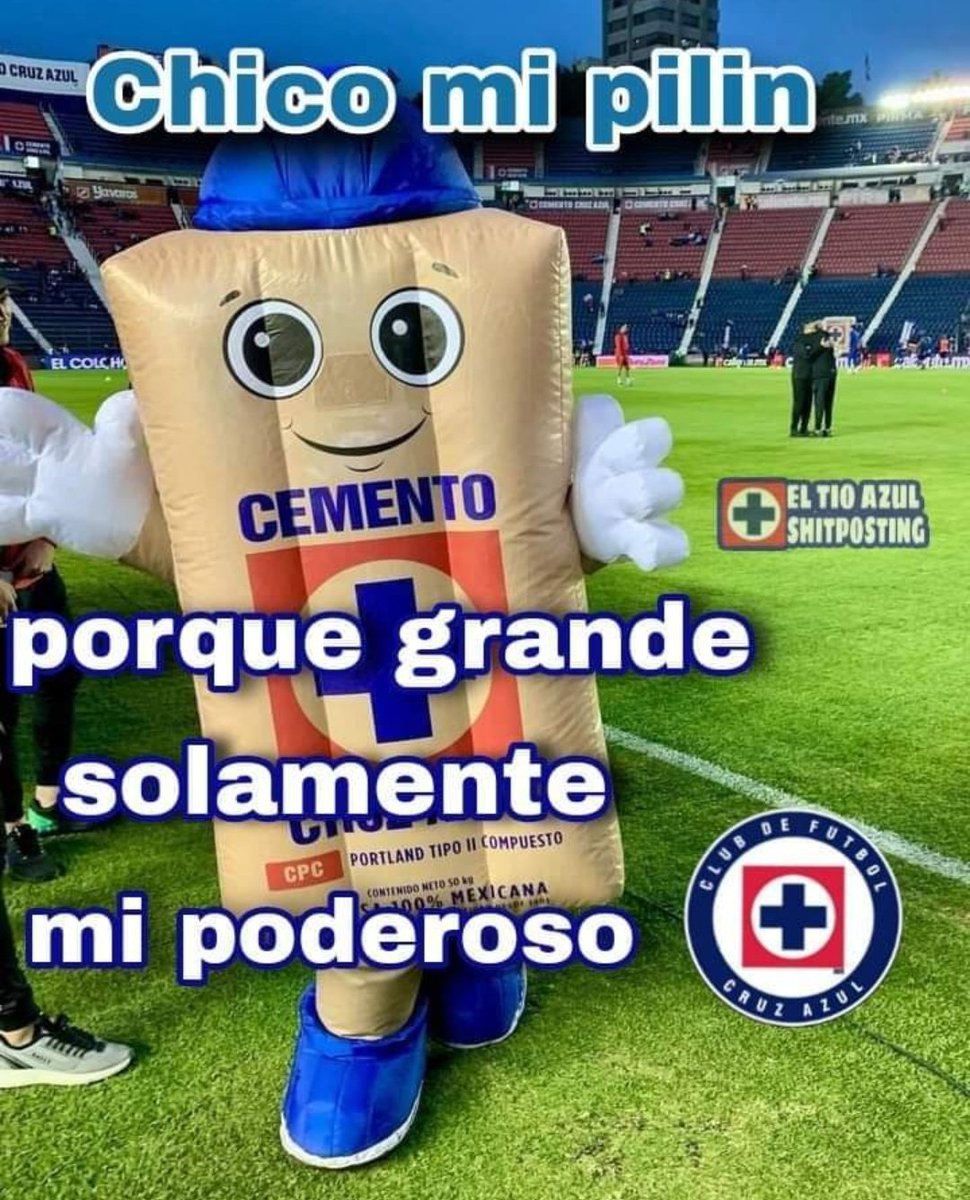 Cruz Azul le gana a Chivas

En el Azteca ✅️
En el Azul ✅️
En CU ✅️
En el Jalisco ✅️
En el Akron ✅️
En Puebla ✅️

EL EQUIPO QUE NACIÓ GRANDE 💙