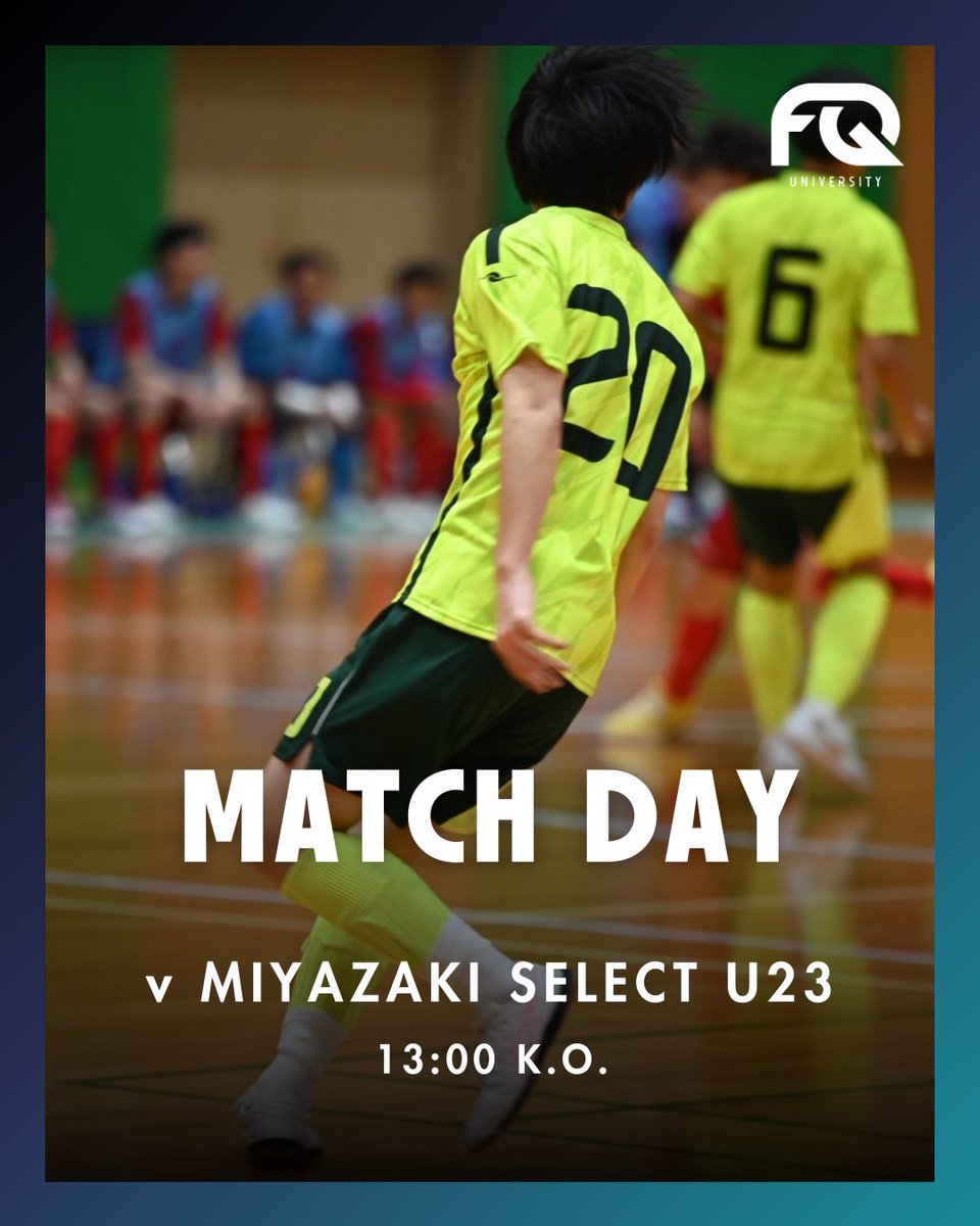 九州大学フットサルリーグ公式 tweet media