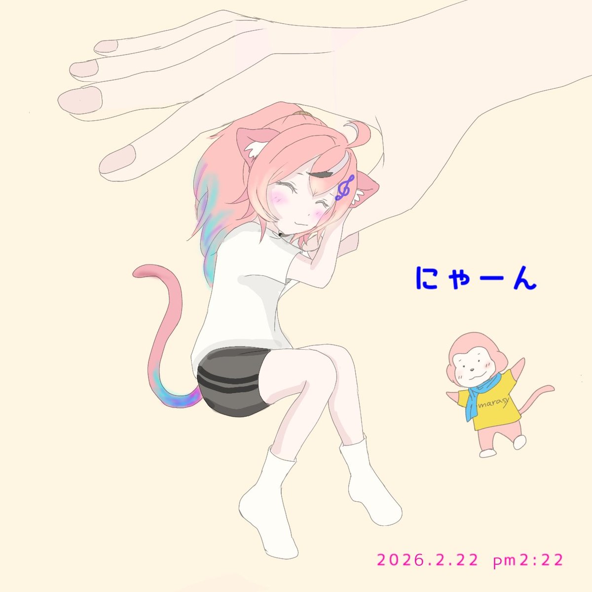 1日1まらしぃちゃん #おえかきまらしぃちゃん