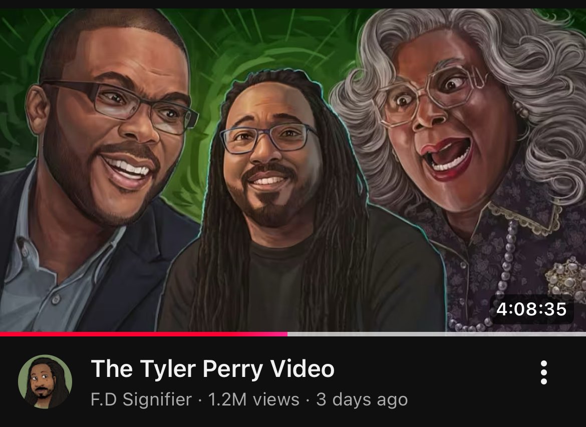 FD’s Tyler Perry documentary is a masterpiece 😭