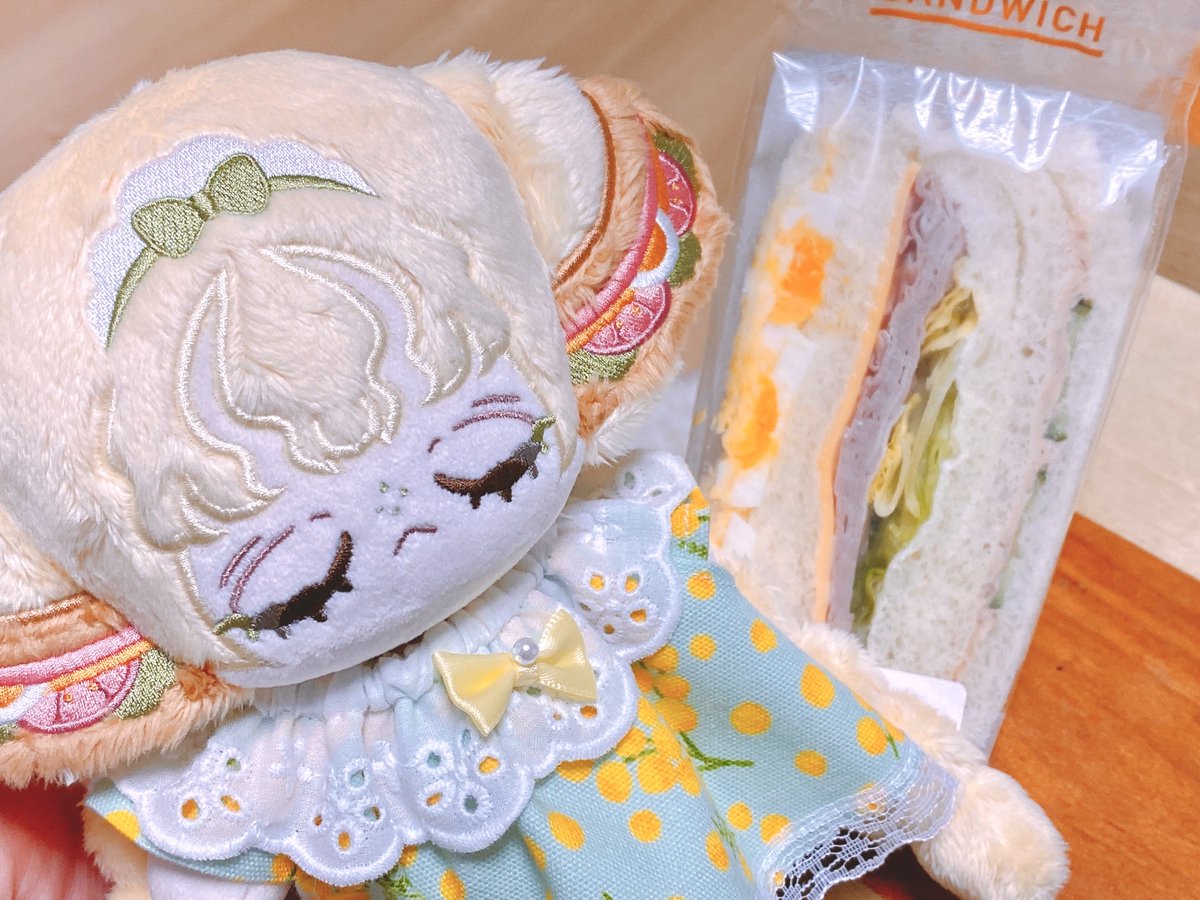 aono_nui016's tweet photo. ひとまずヤムラムダちゃんとおひるごはん食べます🥪
#3oC_踊 https://t.co/VE3Moc2tLR