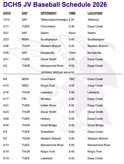 DCHS Baseball tweet media