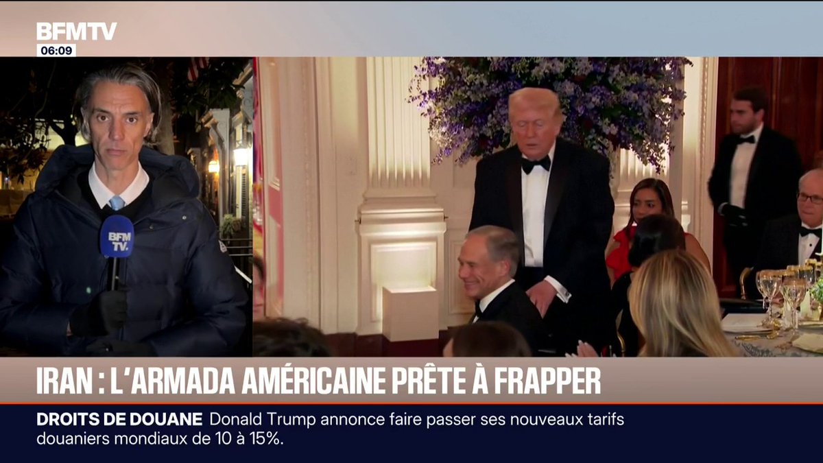 Image for the Tweet beginning: Tensions entre l'Iran et les