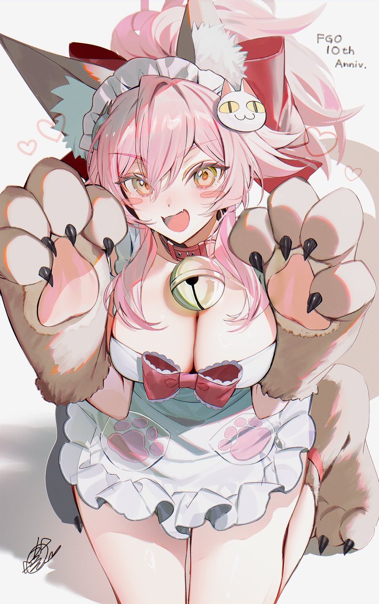 最近、けもみみ×お座り構図の絵ばかり描いてる～🦊