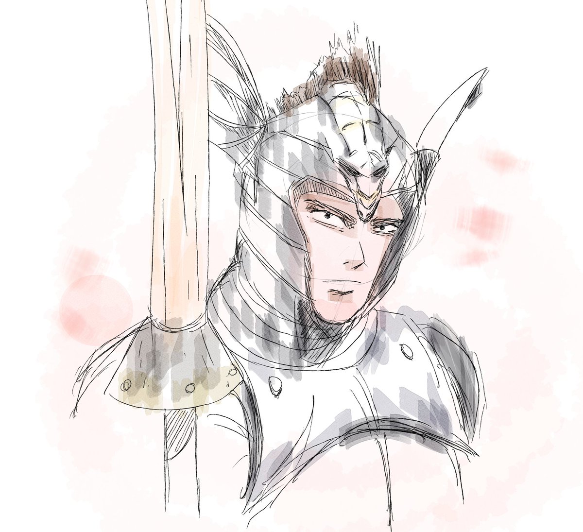 mist78745's tweet photo. Daemon Targaryen 
#rkgk #Doodles #hotd https://t.co/0LlrG4JXq0
