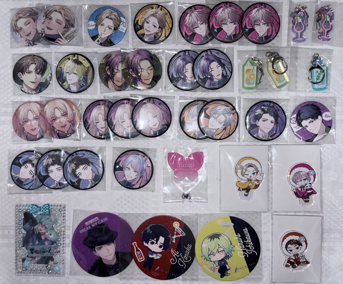 ブレマイ　在間　缶バッジ　周年 交換・譲渡】ブレイクマイケース ブレマイ 2025 AGF 缶バッジ 特典