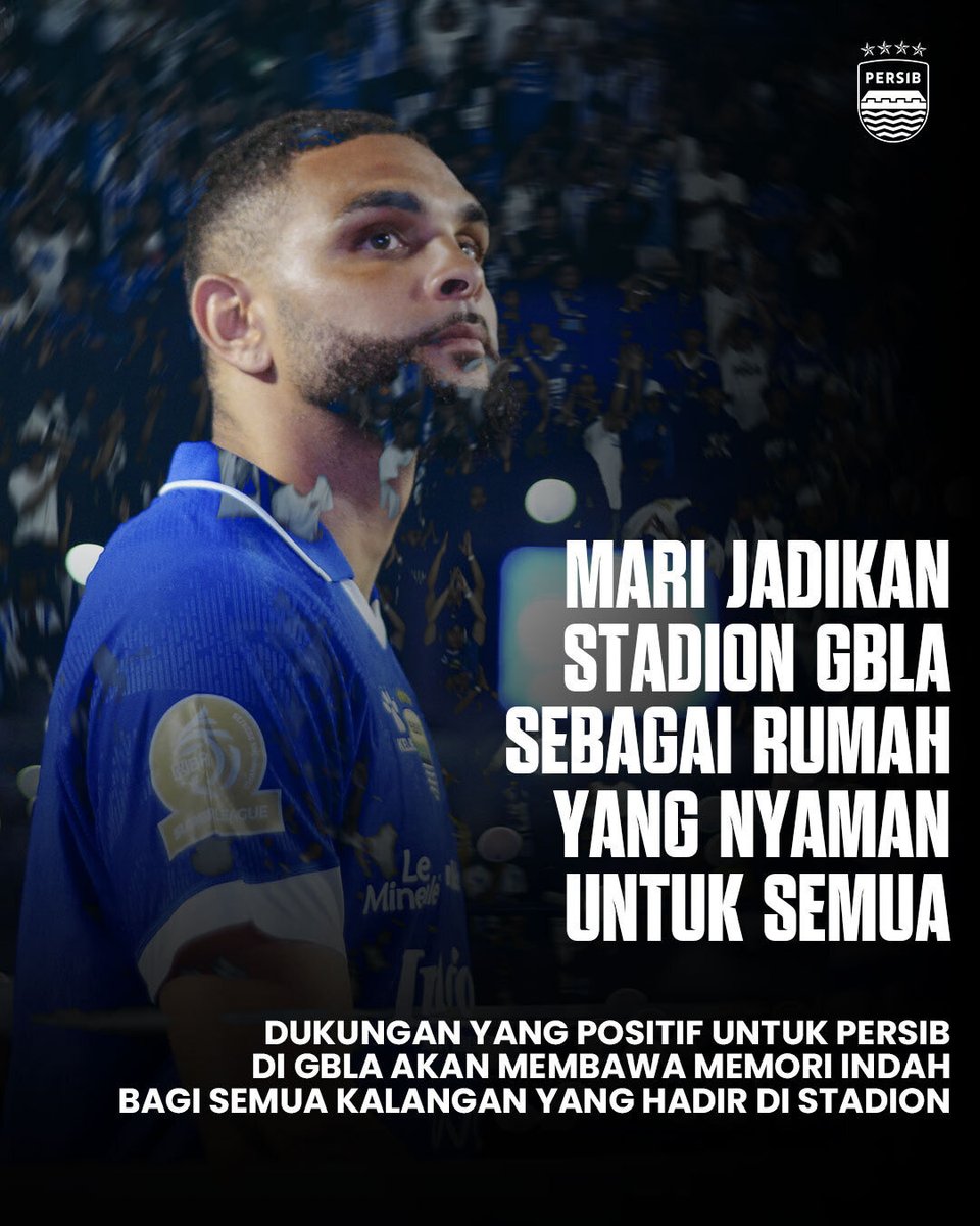 Sepakbola harus tetap menjadi ruang dukungan yang positif dan aman untuk semua. 

#JagaPERSIB #JagaBandung #JagaGBLA