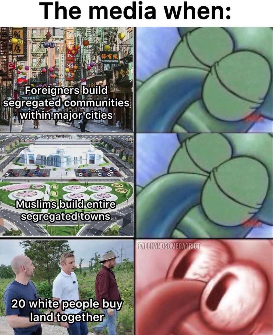 There's a reason why White European collectivization—even on the micro scale—causes every world-controller to shit their pants in unison.

Unlike the masses they have indoctrinated, the manipulators at the top have a very deep understanding of 2 things:

1) Race realism
2)