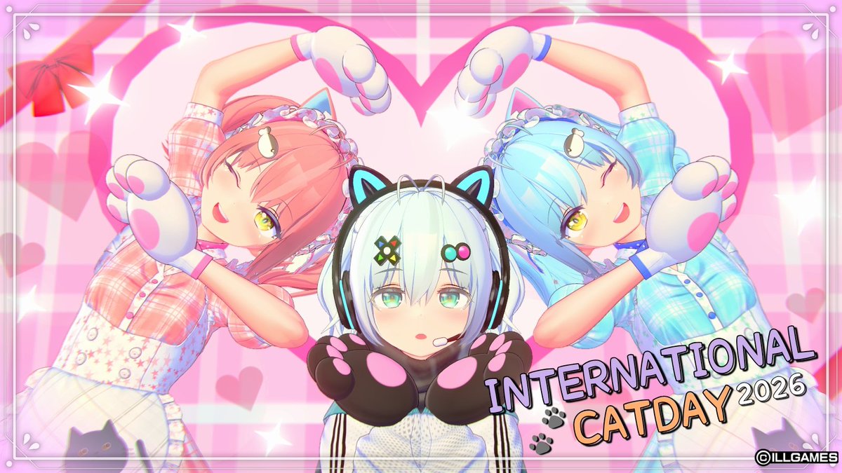 本日は猫の日ですね🐈️🐈‍⬛
という事でうちのニャンコs’で1枚パシャリ!Σp[ 📸 ]ω･´)✨️
エフェクトはメイド好き紳士さん、シーンは公式ロダからbiwakoさんのものを改変してお借りしてます🙇

#猫の日