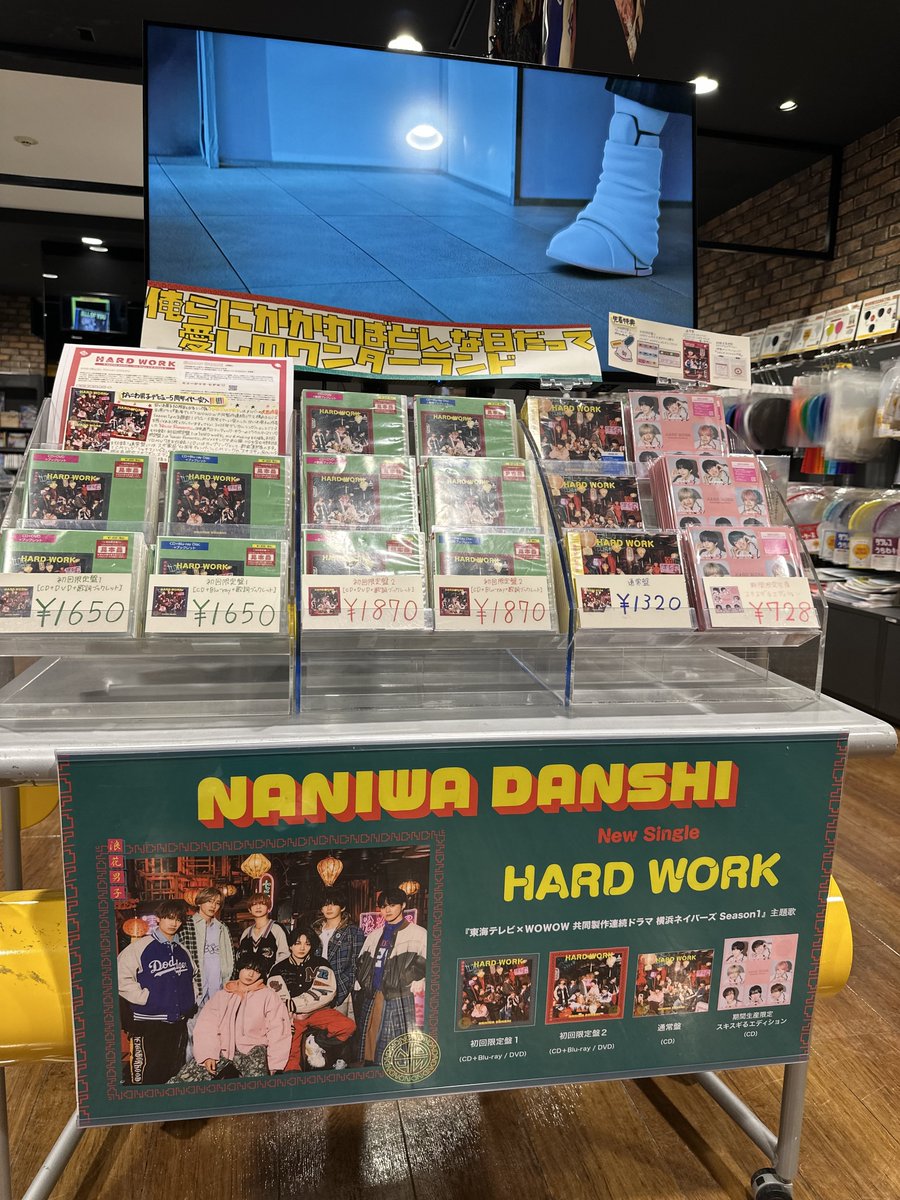 なにわ男子】 / 『HARD WORK』 🥟好評発売中🥟  #大西流星 くん主演