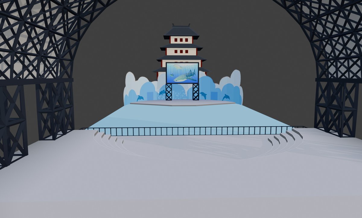 ViperousVT's tweet photo. Before I go to bed I just my stage for the future project for the Mermen I can't wait get started thanks to https://t.co/s4kLlruXS9 🐍✨#blender #mermen #animation3d #b3d https://t.co/12UGsRAQAE