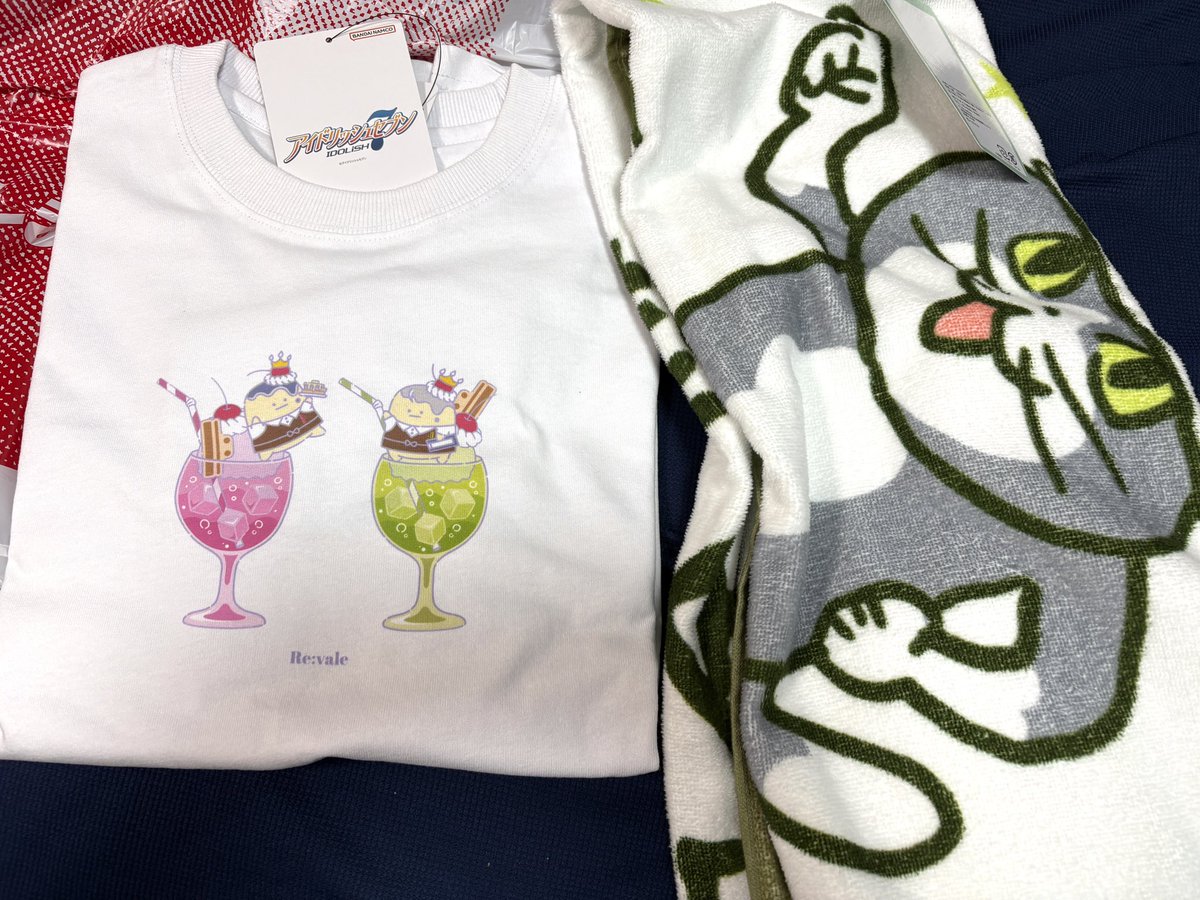「おう、Re:valeのロンT届いたから取りに来いや」(そんな書き方はしていない)とメールが来たのでしまむらで受け取ってきた。仕事猫のバスタオルも有ったので査収。今着るにはちょっと肌寒いので、もう少ししてからかな(´∀｀)