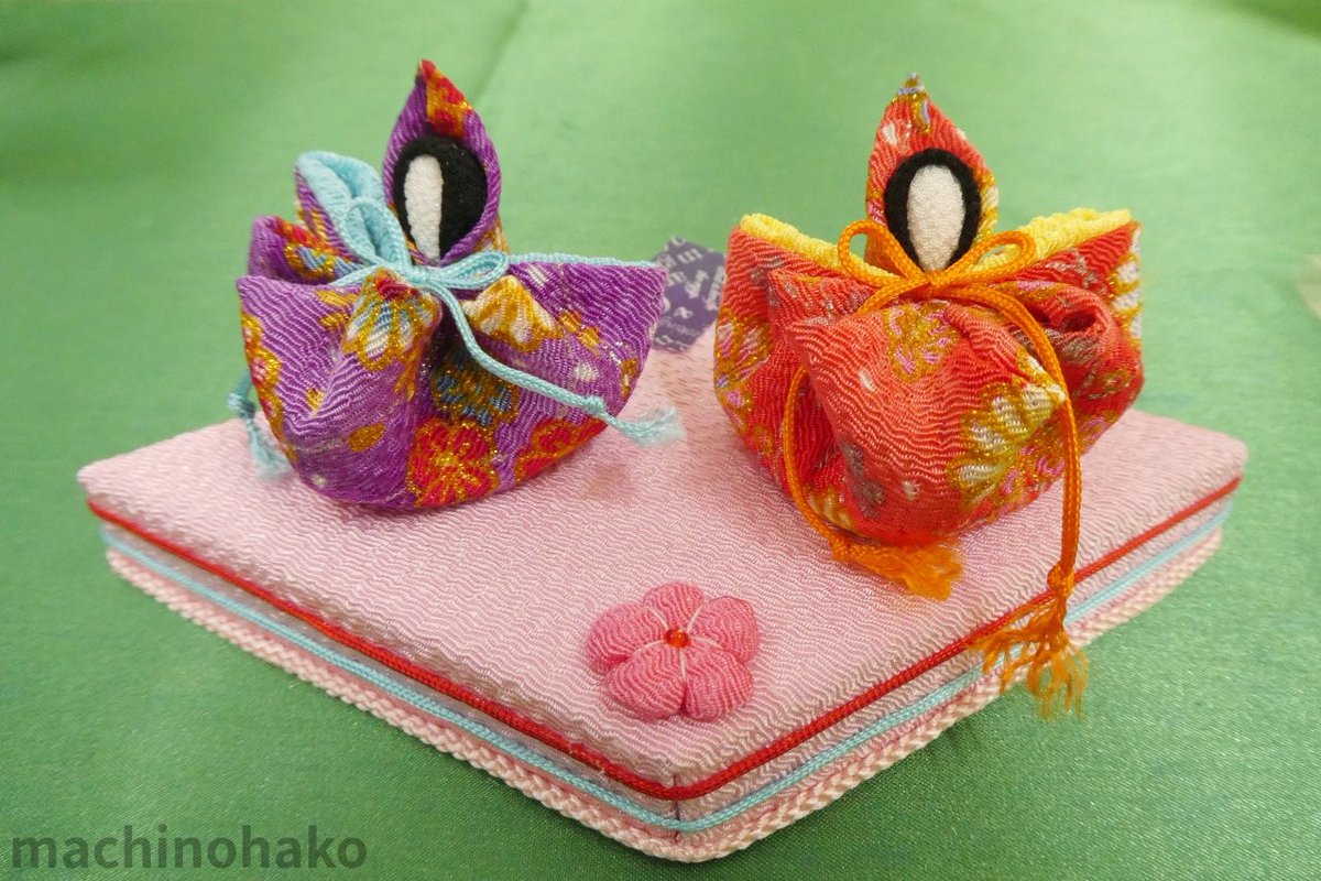 開催中！】店頭にひな祭り関連のハンドメイドが並んでおります