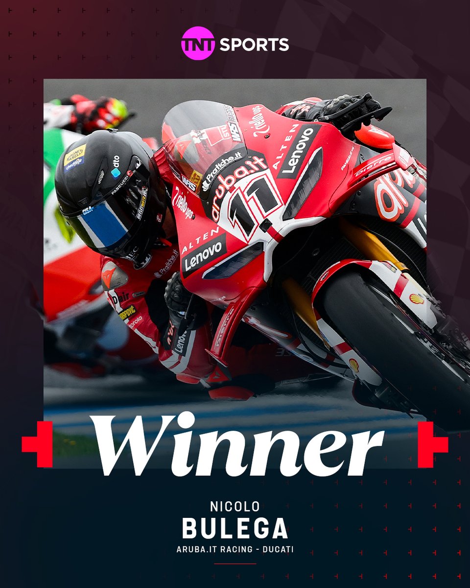 Bulega completes the treble 🏆🏆🏆

The perfect start to the 2026 season for Nicolo and Aruba.it racing 👏

#WorldSBK | #AustralianWorldSBK