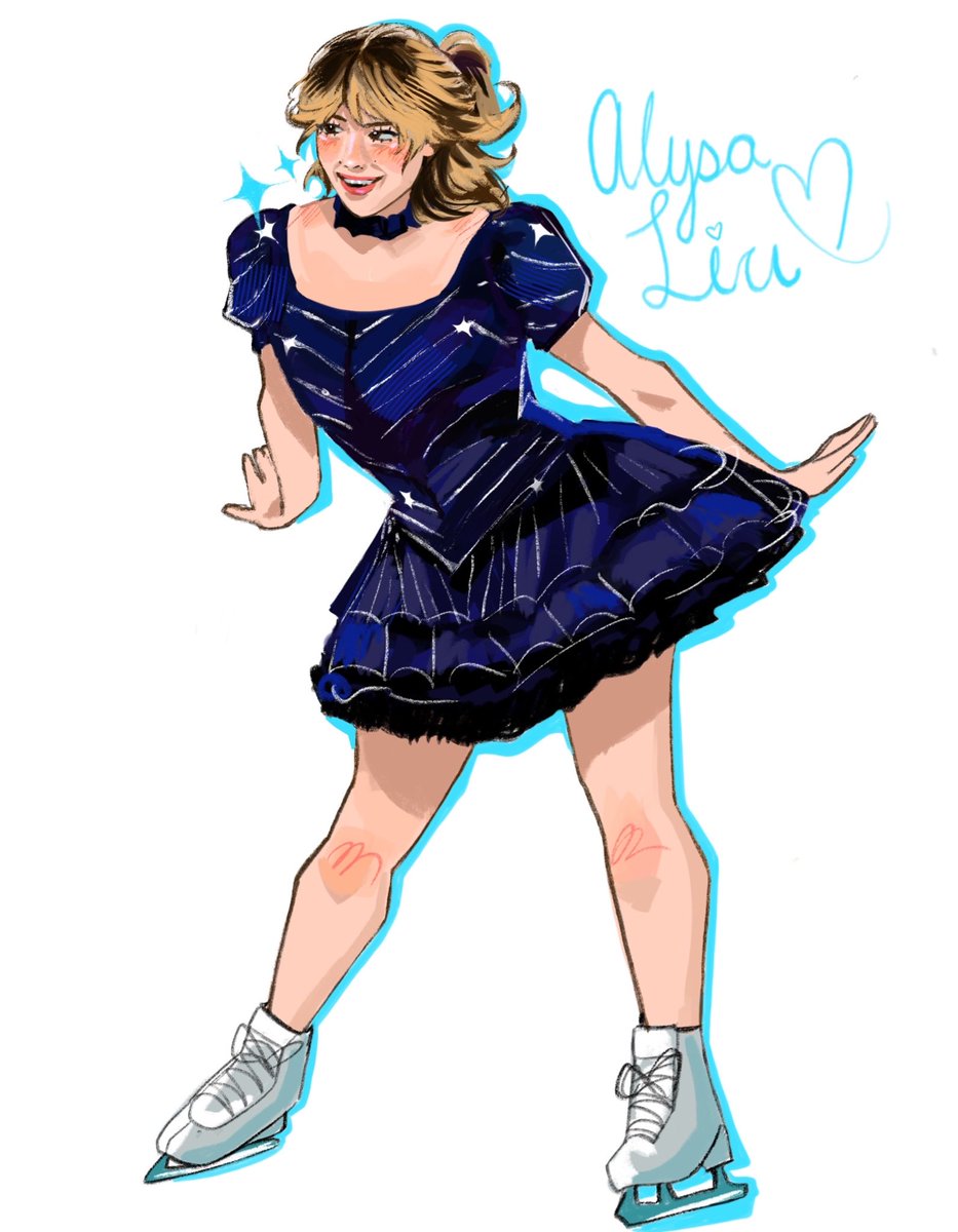 alysa liu you have captivated me 🩵