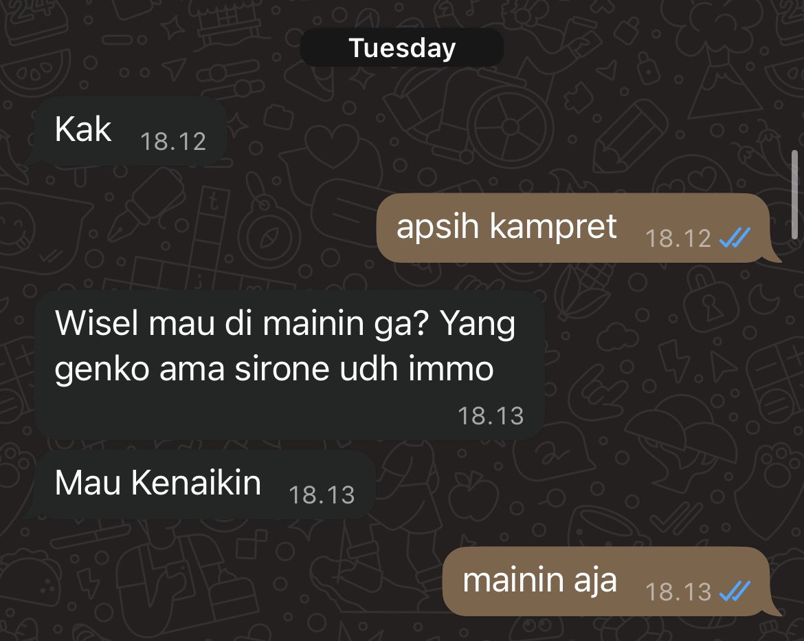 wicel wts akun ml tweet media