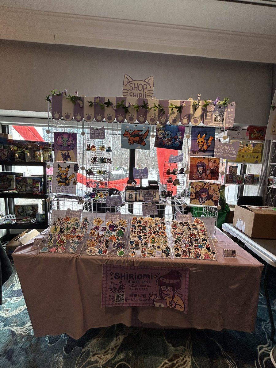 shiriomi's tweet photo. completed my 6th event of 2026 today and 9th event since starting tabling in august, 10th next sun 🥹 pulled a naruto and hinata card today too so really good day🥰🧡💜 https://t.co/QxHXRzMfWa