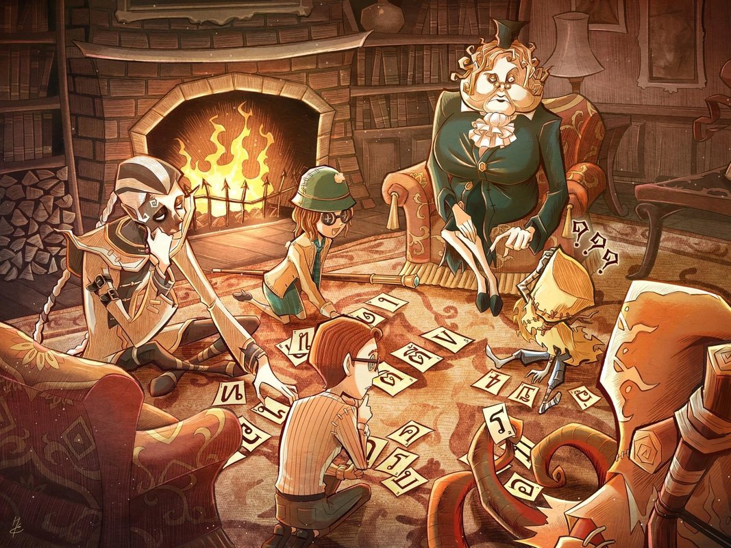 Thai Language Day illustration