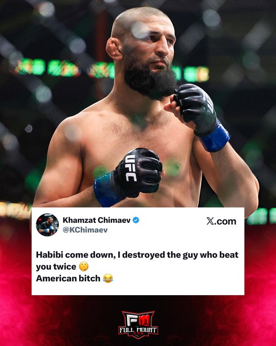 🚨👀 Khamzat Chimaev responds to Sean Strickland's callout at #UFCHouston