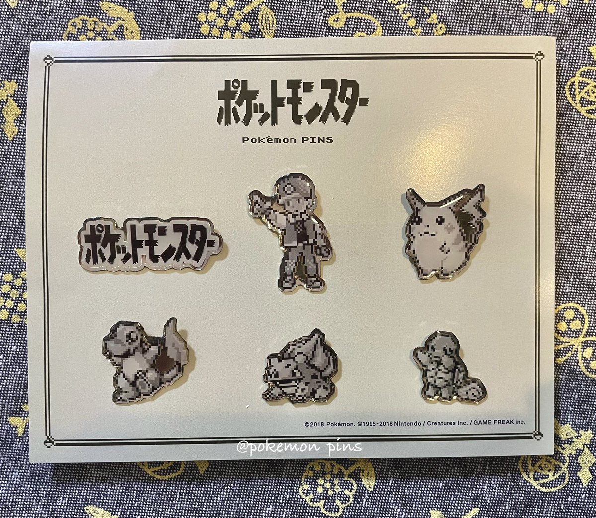 個人的にポケモン×〇〇コラボで公式から発売されないピンズは気づい